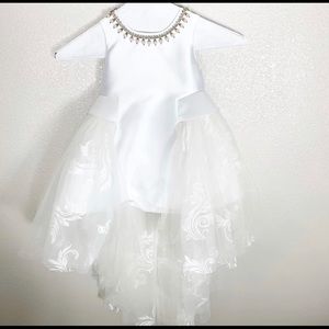 White toddler dress 18months NWT